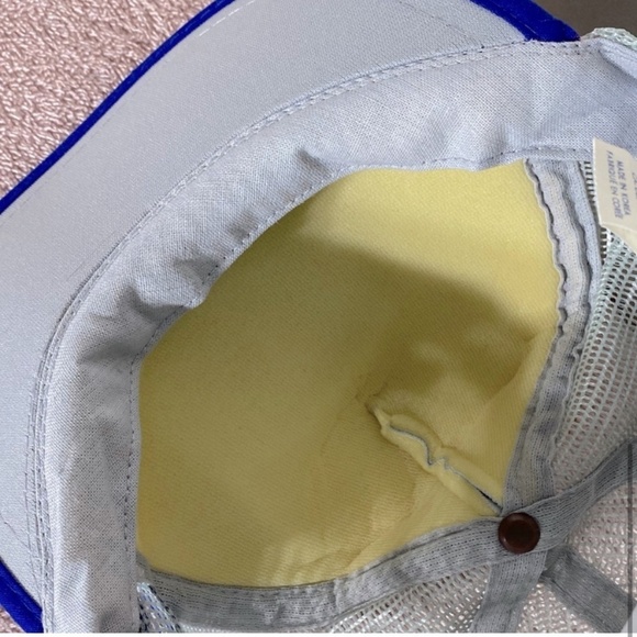 Vintage Grey Blue Lloyd’s &. Frank’s Backhoe Athabasca Mesh Back Trucker Hat - Picture 8 of 11